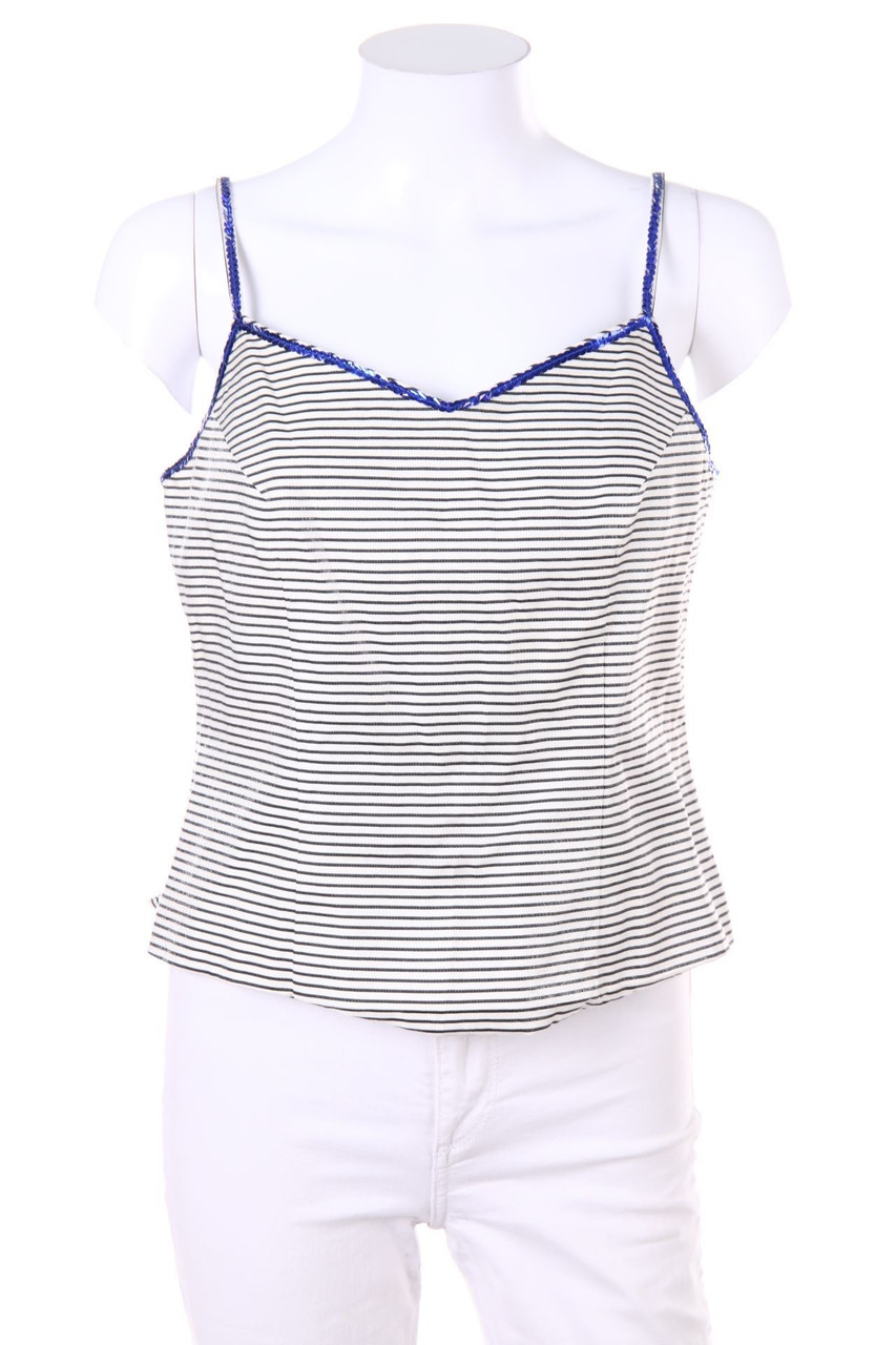 Ohne Label - Top mit Pailletten - XL