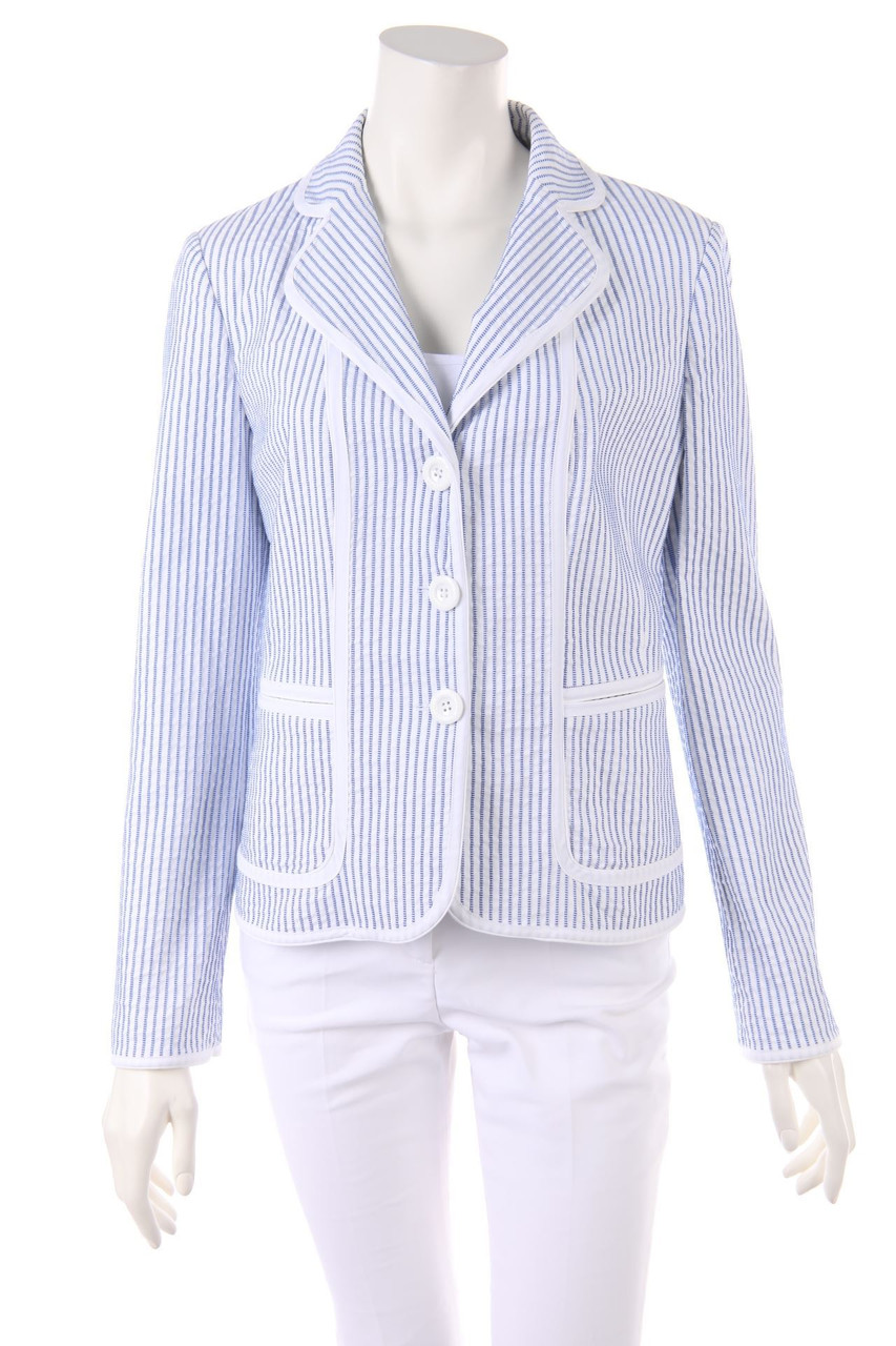 LOVE MOSCHINO - Blazer aus Baumwoll-Mix mit Streifen - D 40