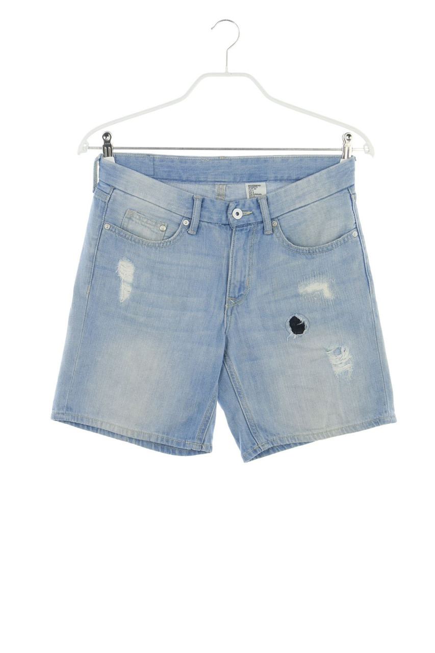 H&M &denim - Distressed Jeans-Shorts aus Baumwolle - D 34