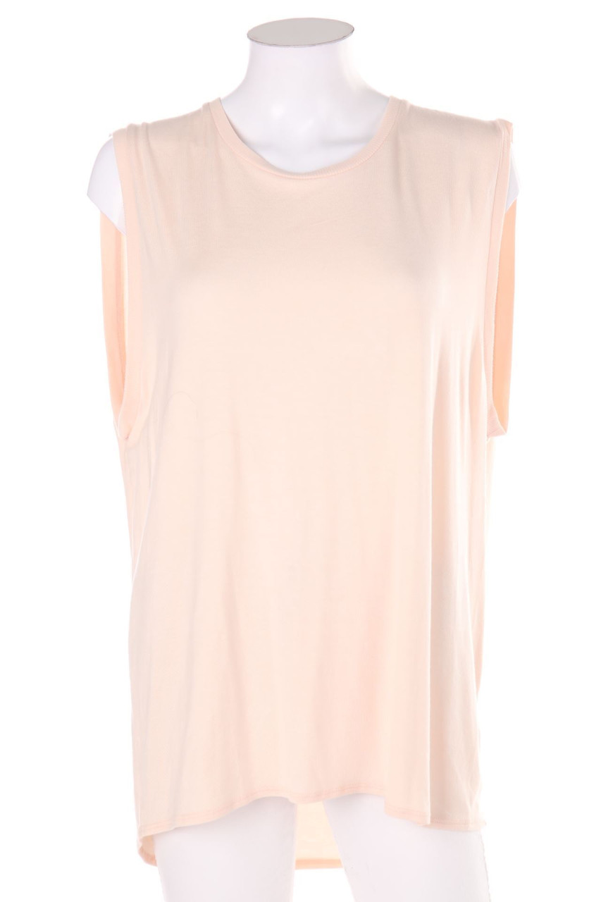 SECOND FEMALE - Top aus Viskose-Mix mit Falten - XXXXXL