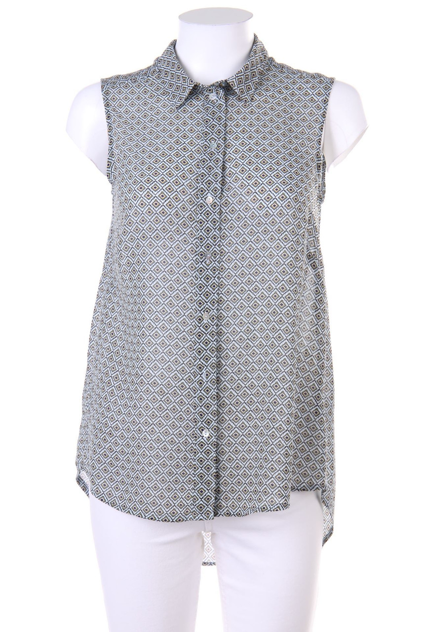 H&M - Blusentop mit Print - D 34