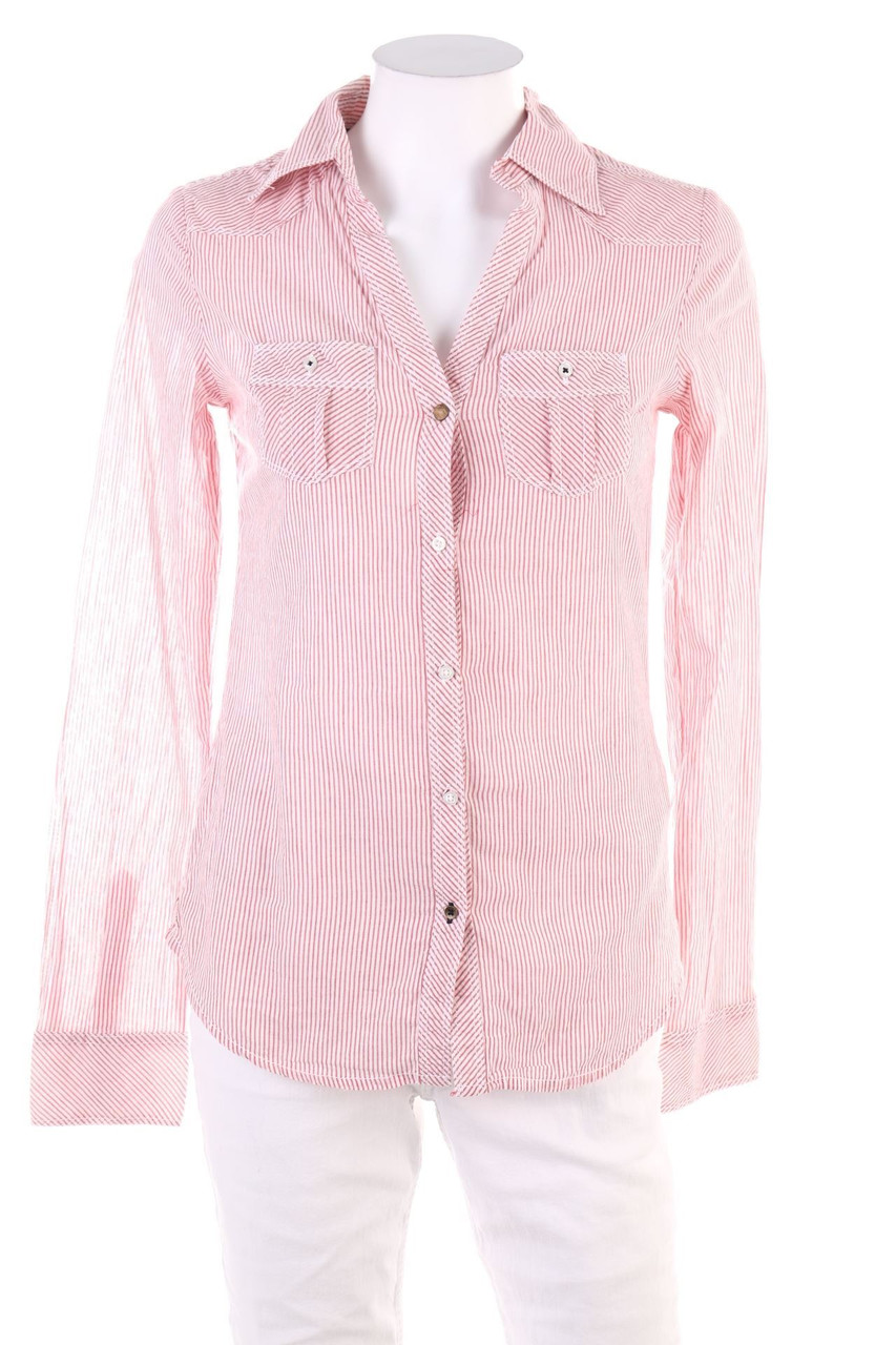 BSK - Hemd-Bluse aus Baumwolle mit Streifen - S