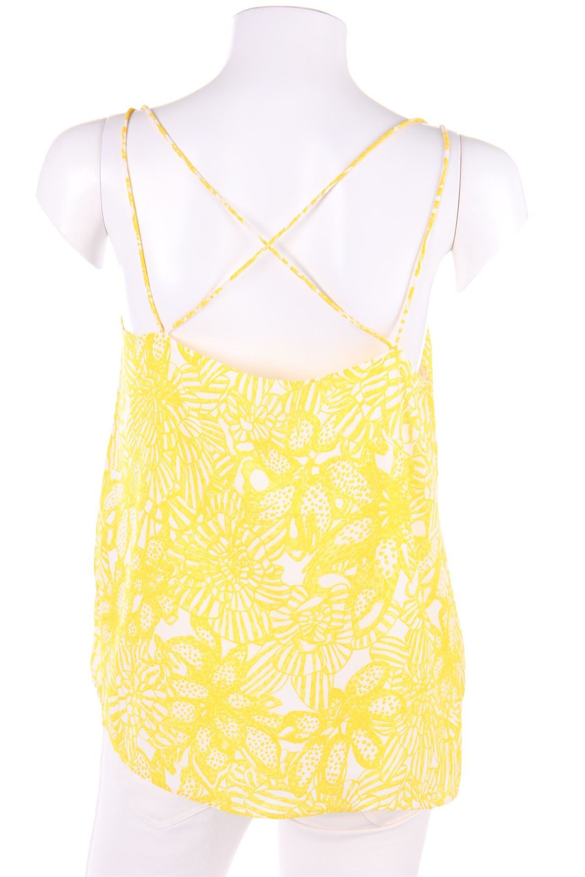 H&M - Top mit Blumen-Print - D 36