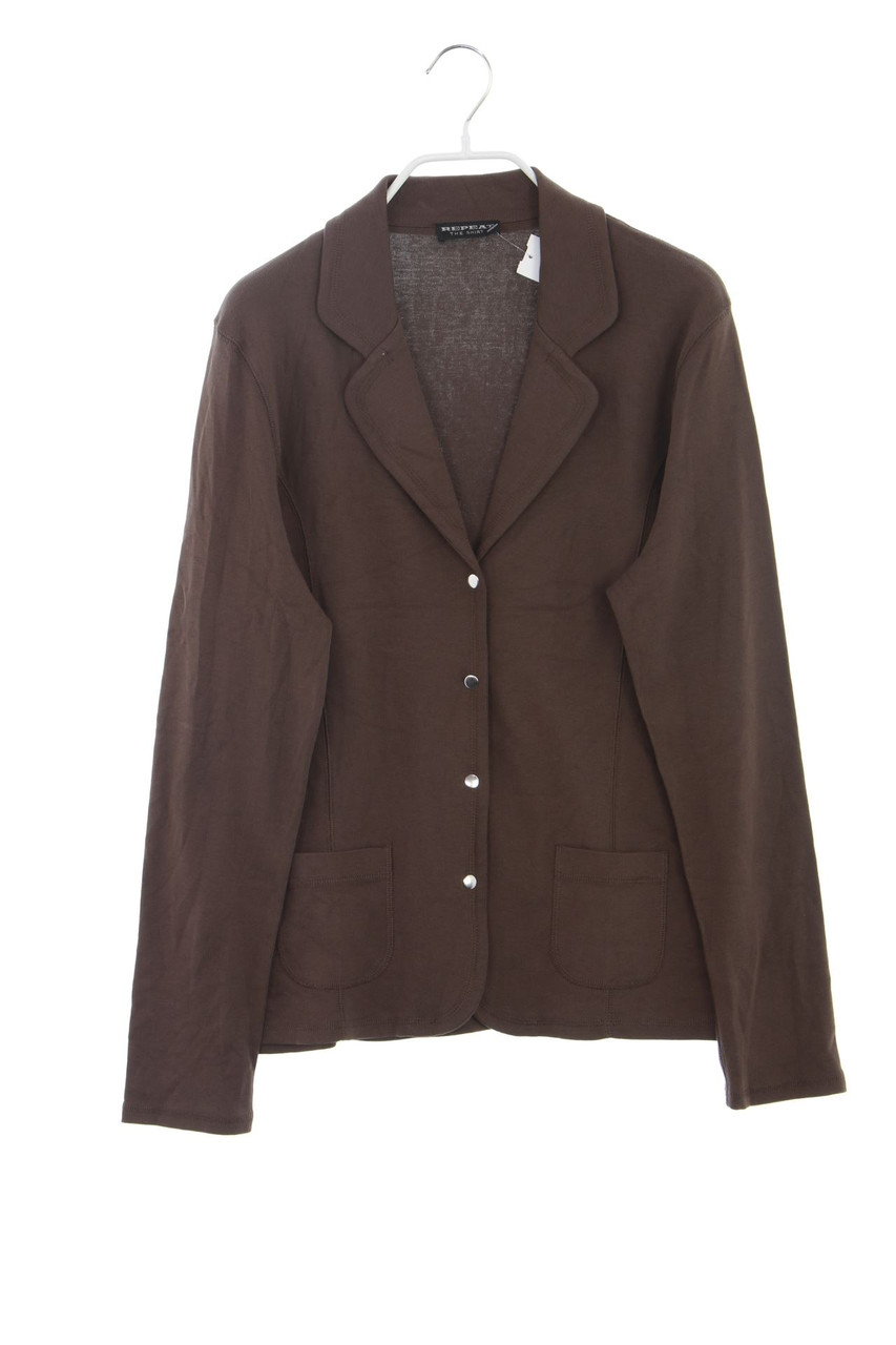REPEAT - Blazer aus Baumwolle mit aufgesetzten Taschen - D 44