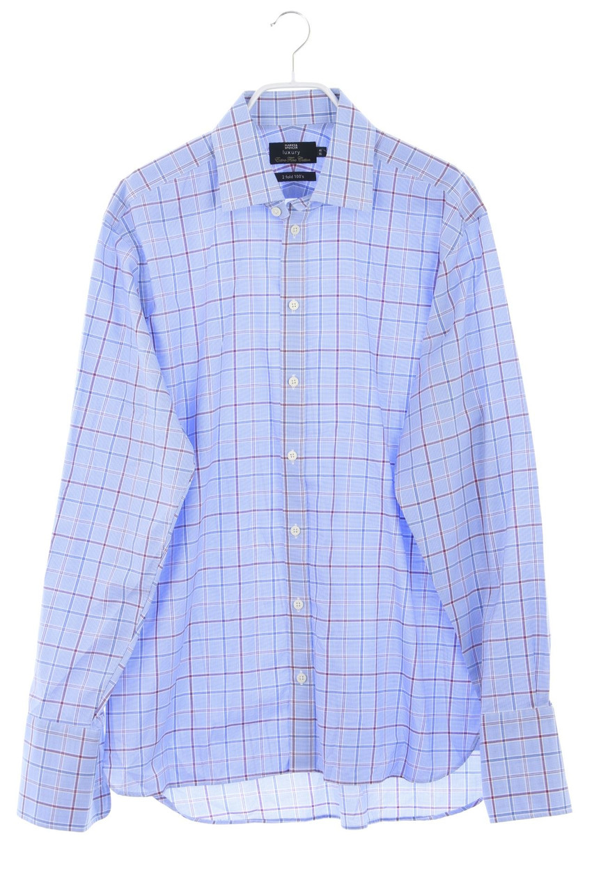 MARKS & SPENCER - kariertes Hemd aus Baumwolle - L