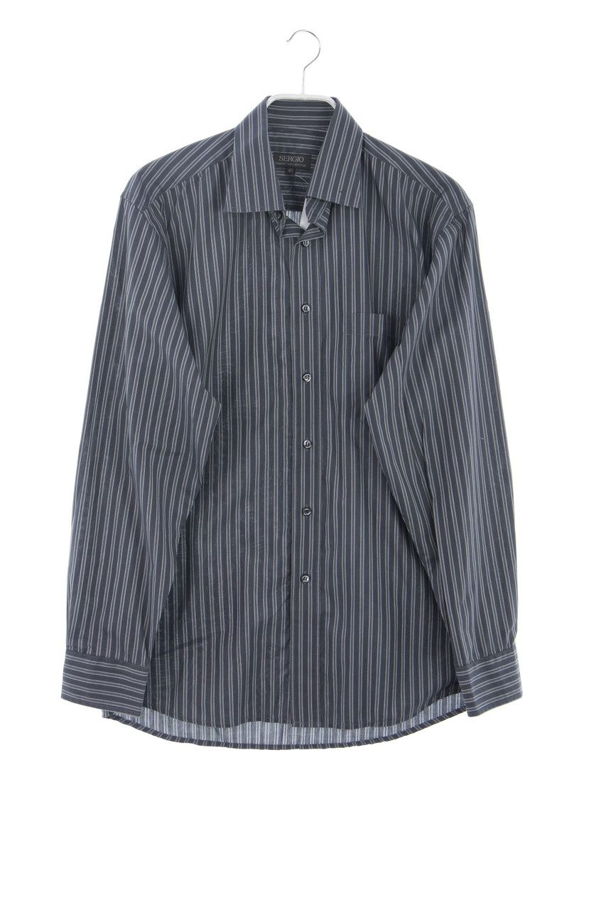 SERGIO - gestreiftes Hemd aus Baumwolle - 40