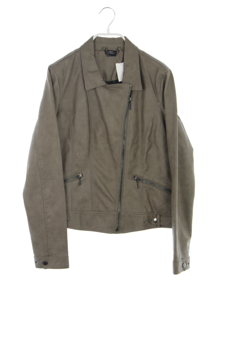 ellen amber - Kunstlederjacke im Biker-Stil - M