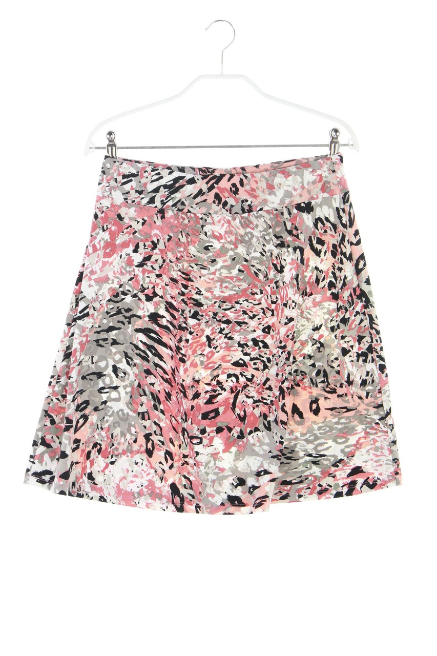 Ohne Label - Minirock mit Stretch mit Print - D 38