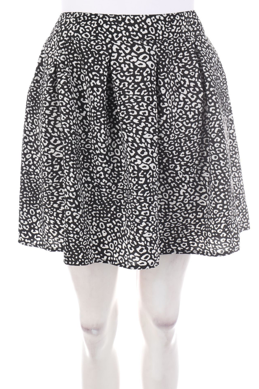 AÉROPOSTALE - Falten-Mini-Rock mit Print - L