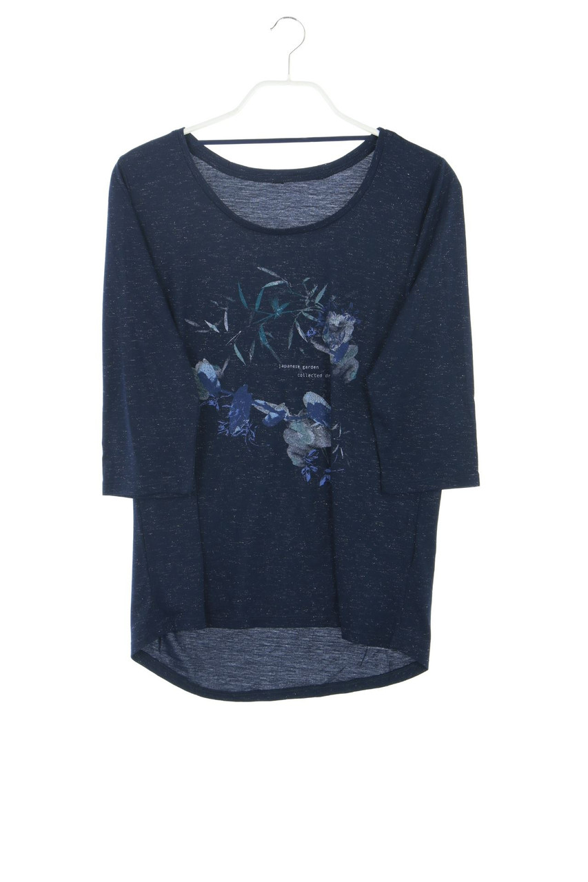 Ohne Label - 3/4-Arm-Shirt mit Print - M