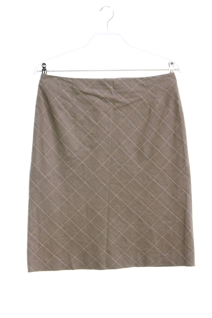 RENA LANGE - Karo-Rock aus Baumwolle - D 42