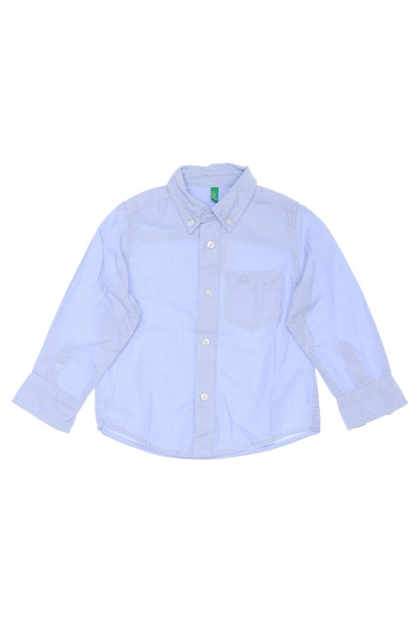 UNITED COLORS OF BENETTON - Hemd aus Baumwolle mit aufgesetzten Taschen - 92