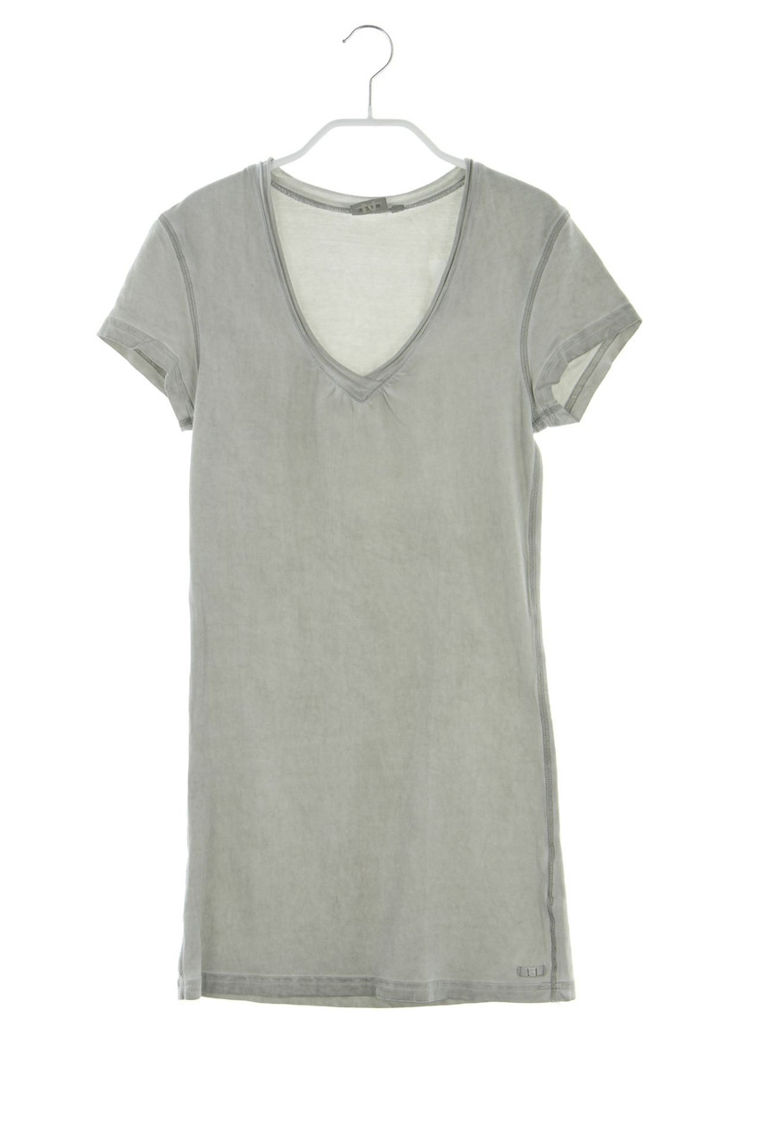 NILE - Garment Dyed-Long-Shirt aus Jersey mit Logo-Plakette - S