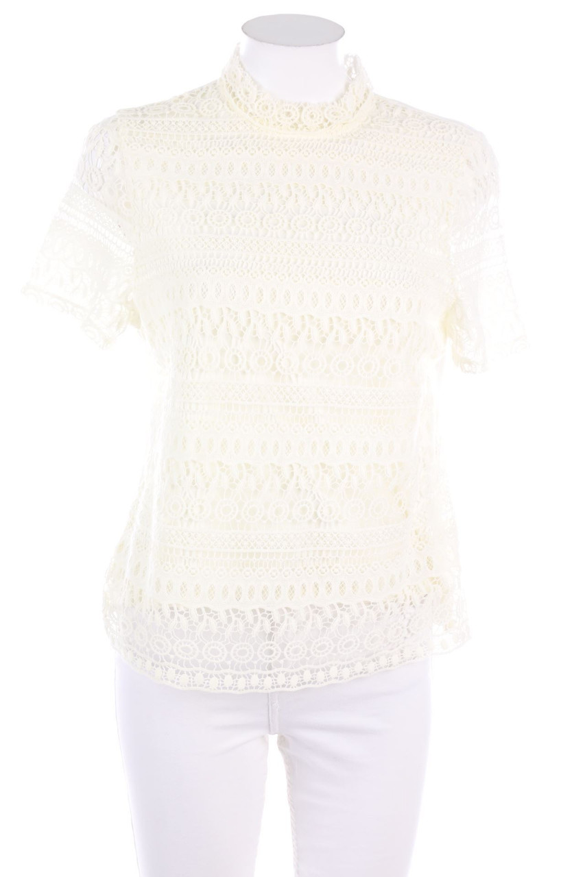 emotions - Kurzarm-Shirt aus Spitze - D 36