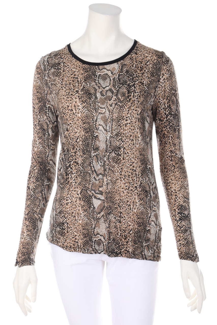 GERARD DAREL - Longsleeve-Shirt mit Animal-Print - D 38