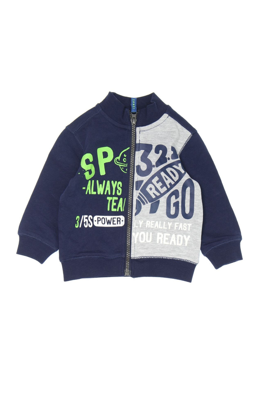 Fagottino - Sweatshirt mit Print mit Reißverschluss - 74