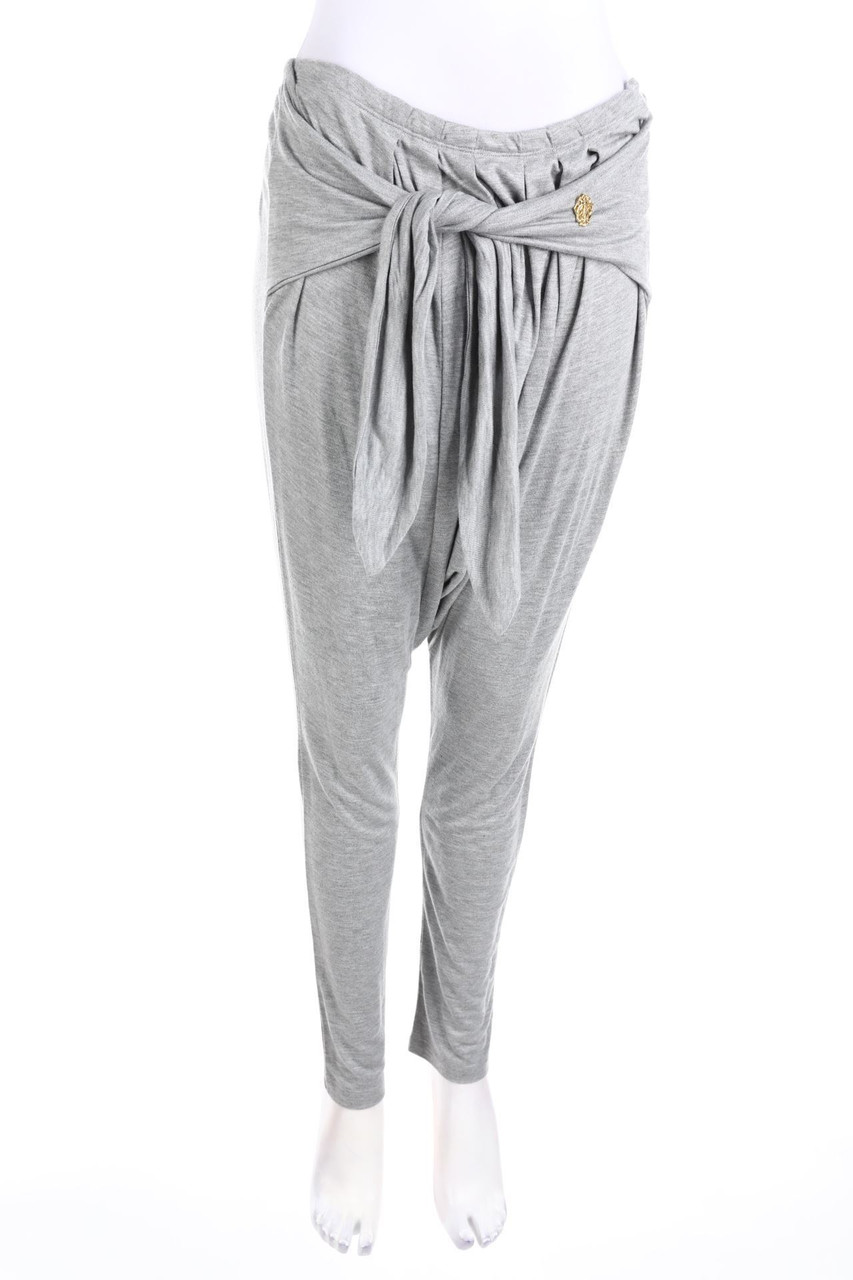 Just cavalli - Harems-Hose aus Viskose mit Logo-Plakette - D 38