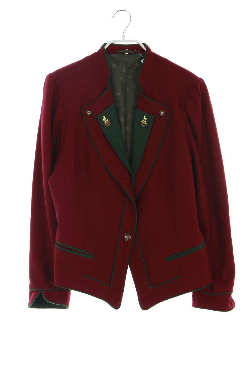 Ohne Label - Trachten-Jacke aus Wolle - D 44