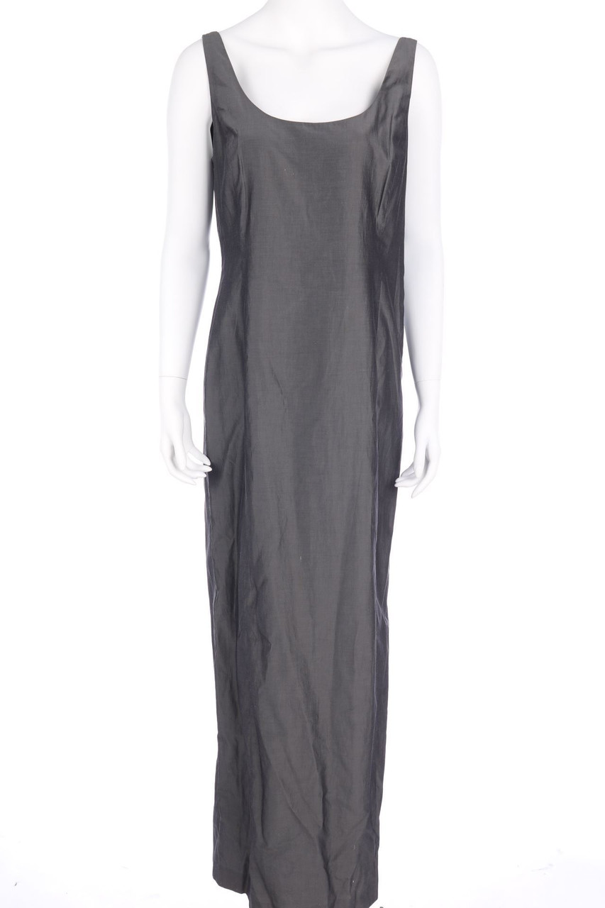 RENÉ LEZARD - Maxi-Maxi-Kleid mit Seide mit Schlitz - D 42