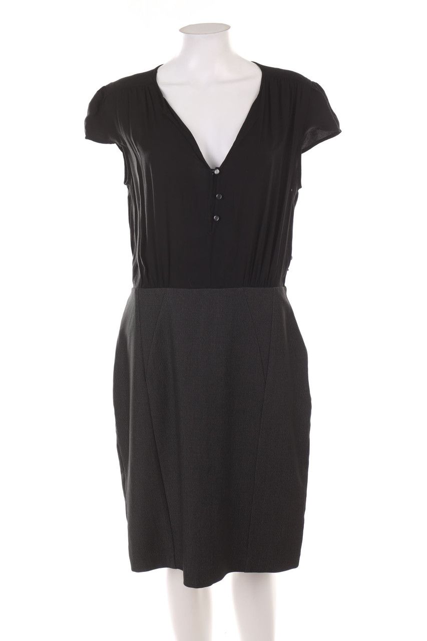 MANGO SUIT - Kleid aus Viskose-Mix mit Puffärmeln - L