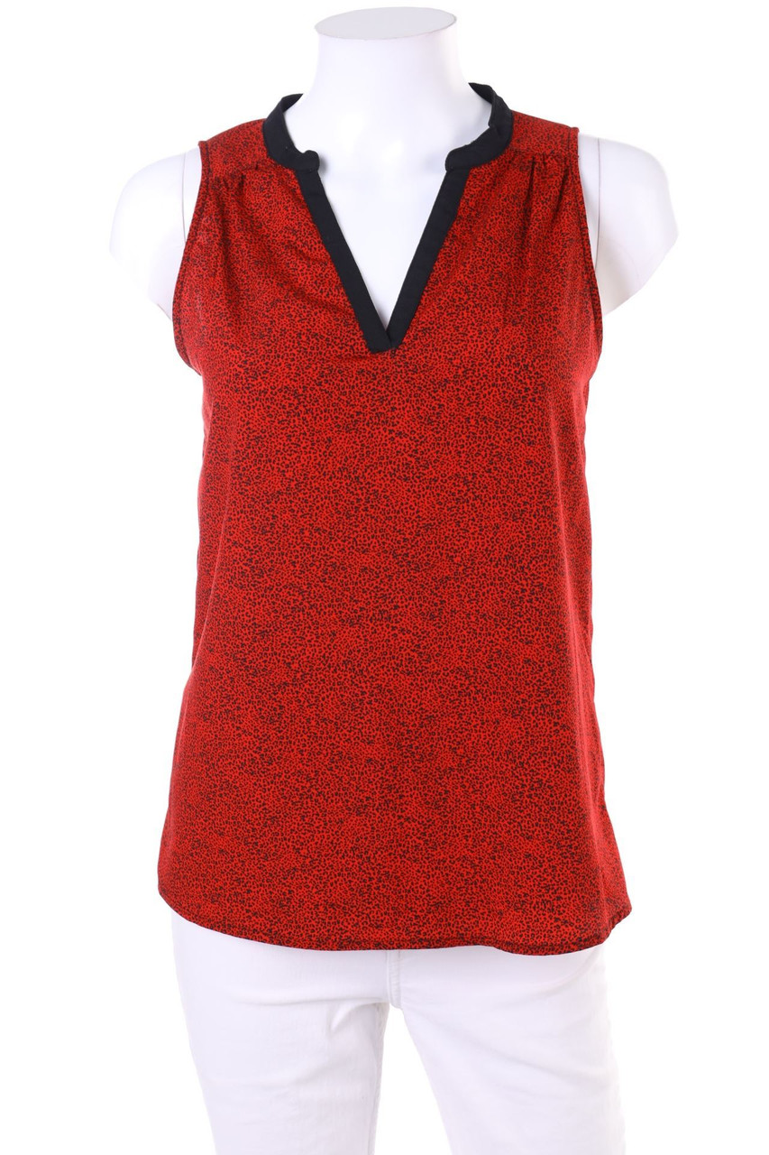 CAMAÏEU - Blusentop mit Animal-Print - M