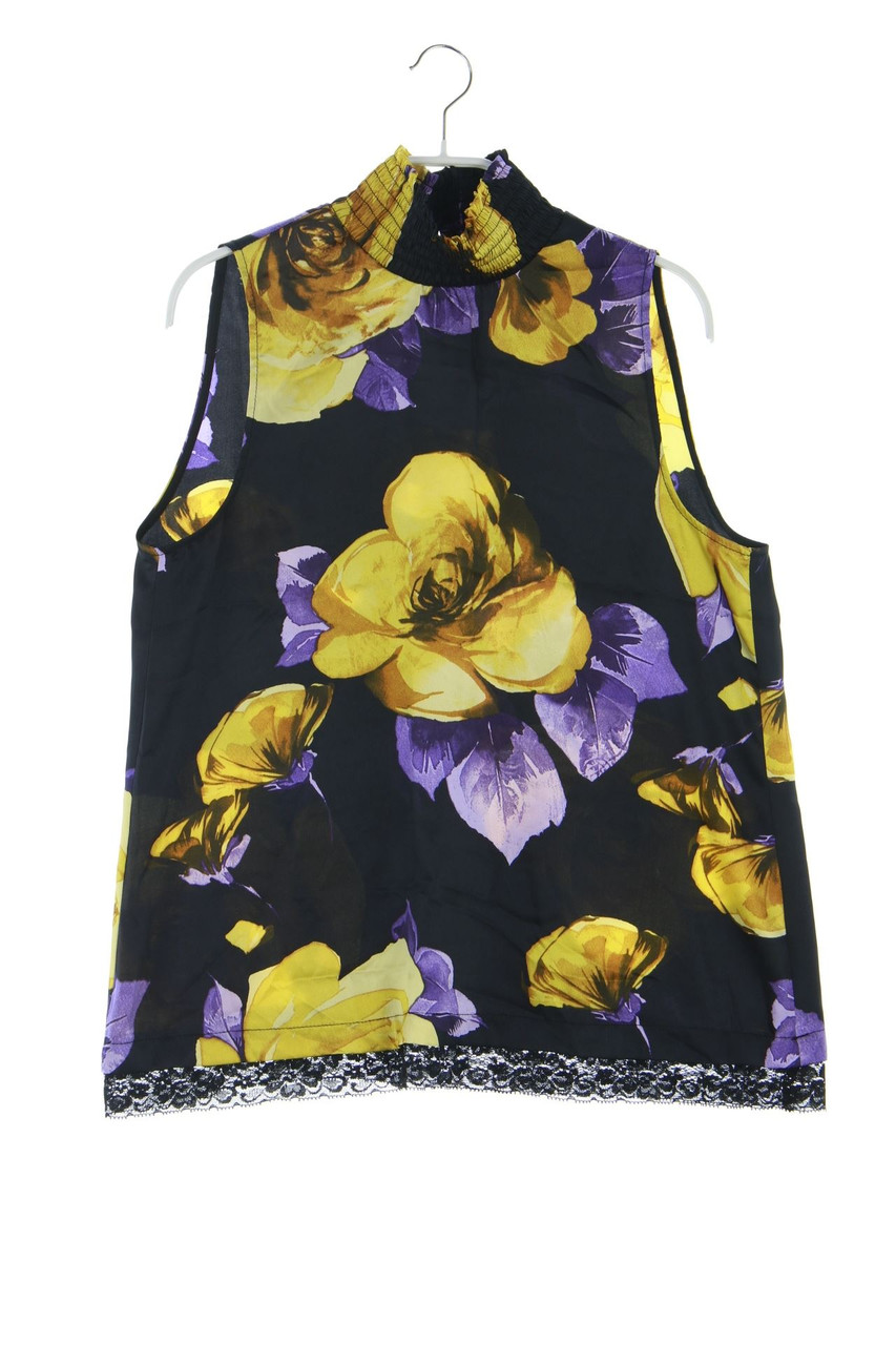 Ohne Label - Top mit floralem Muster - M