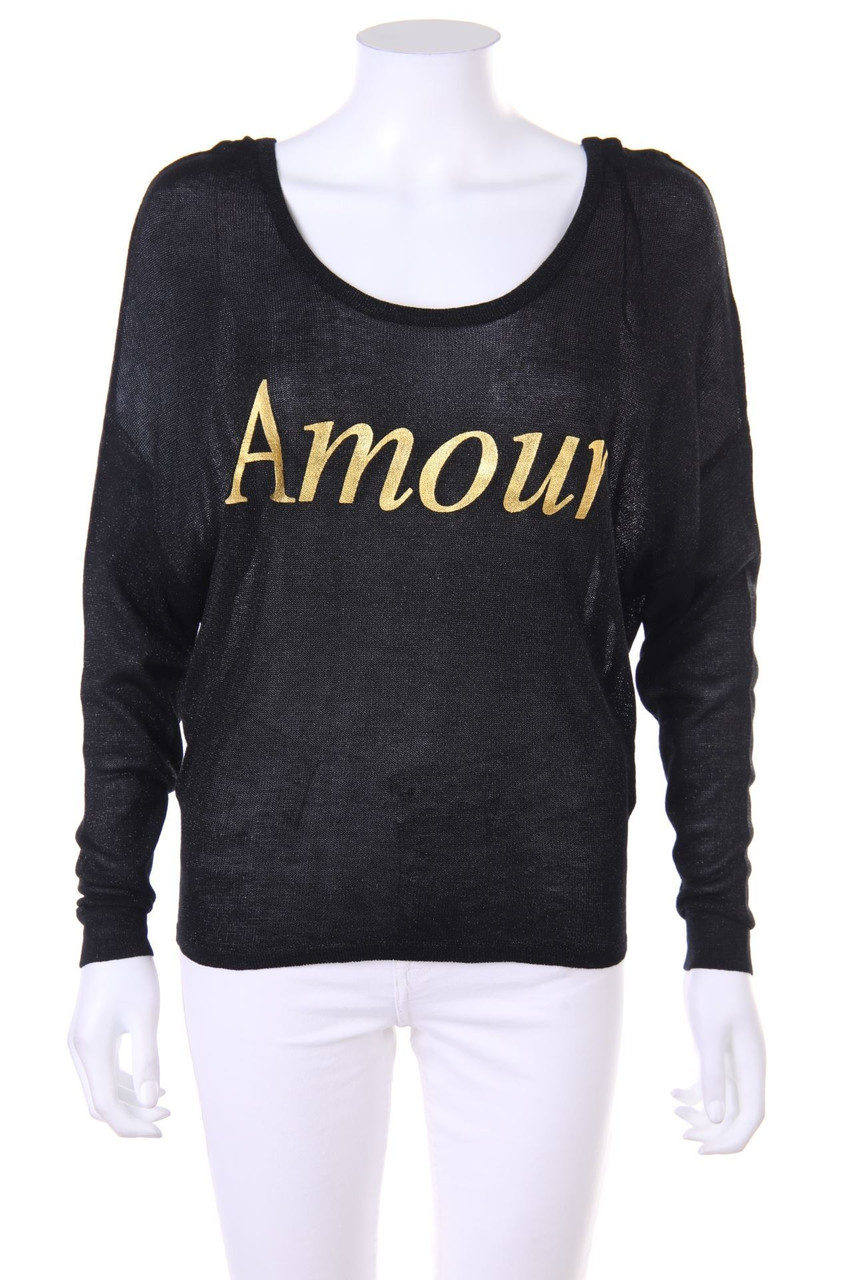 TALLY WEiJL - Strick-Pullover mit Print - XXS