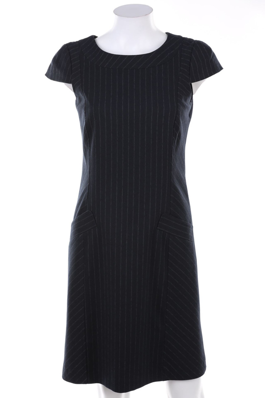 ESPRIT - Etui-Kleid mit Nadelstreifen - D 36