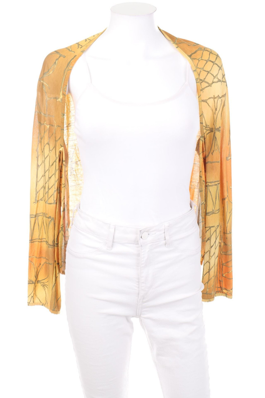 mamut - Print-Cardigan mit Seide - S