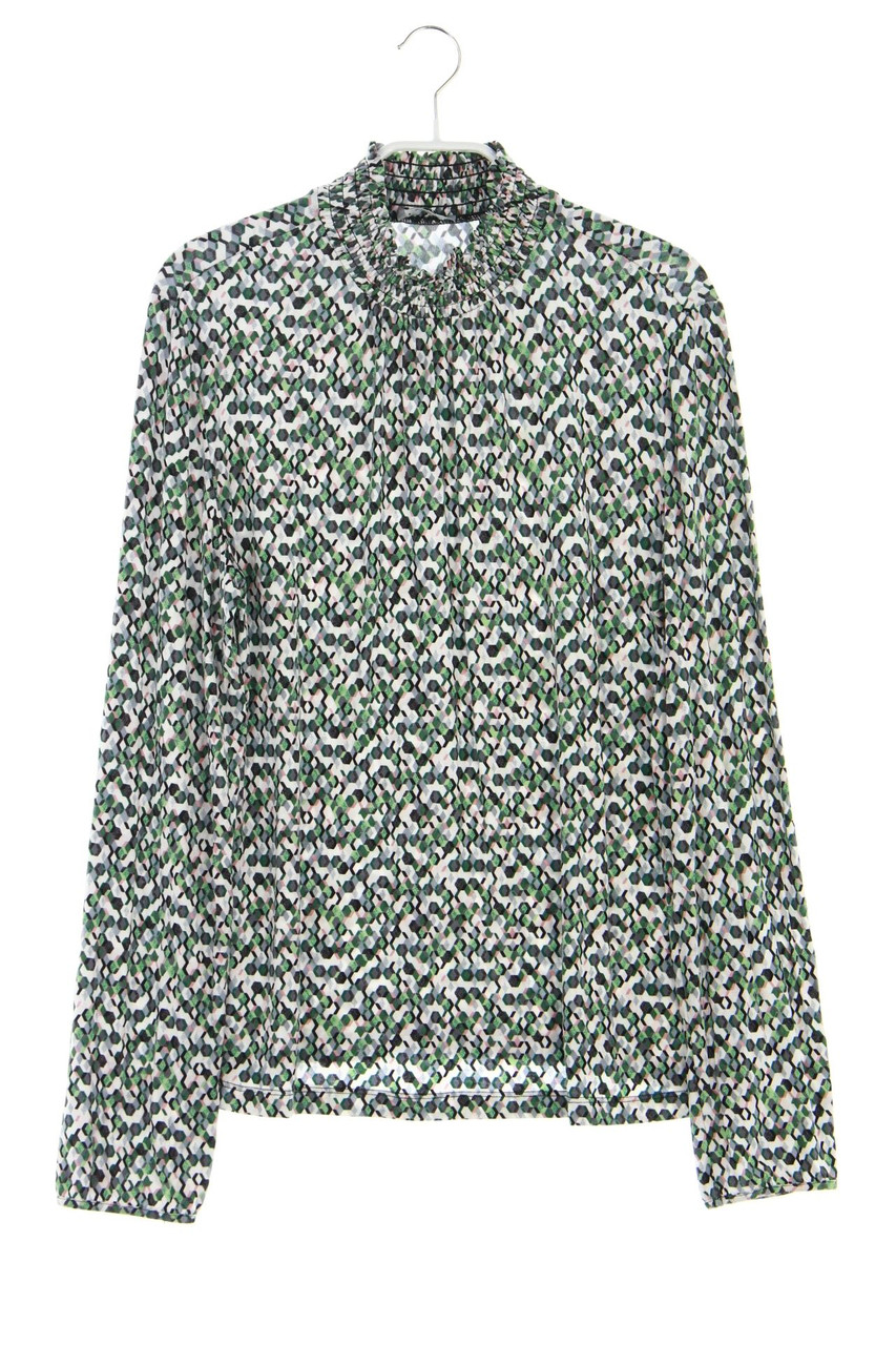 TAIFUN - Longsleeve-Shirt mit Geo-Print - D 40