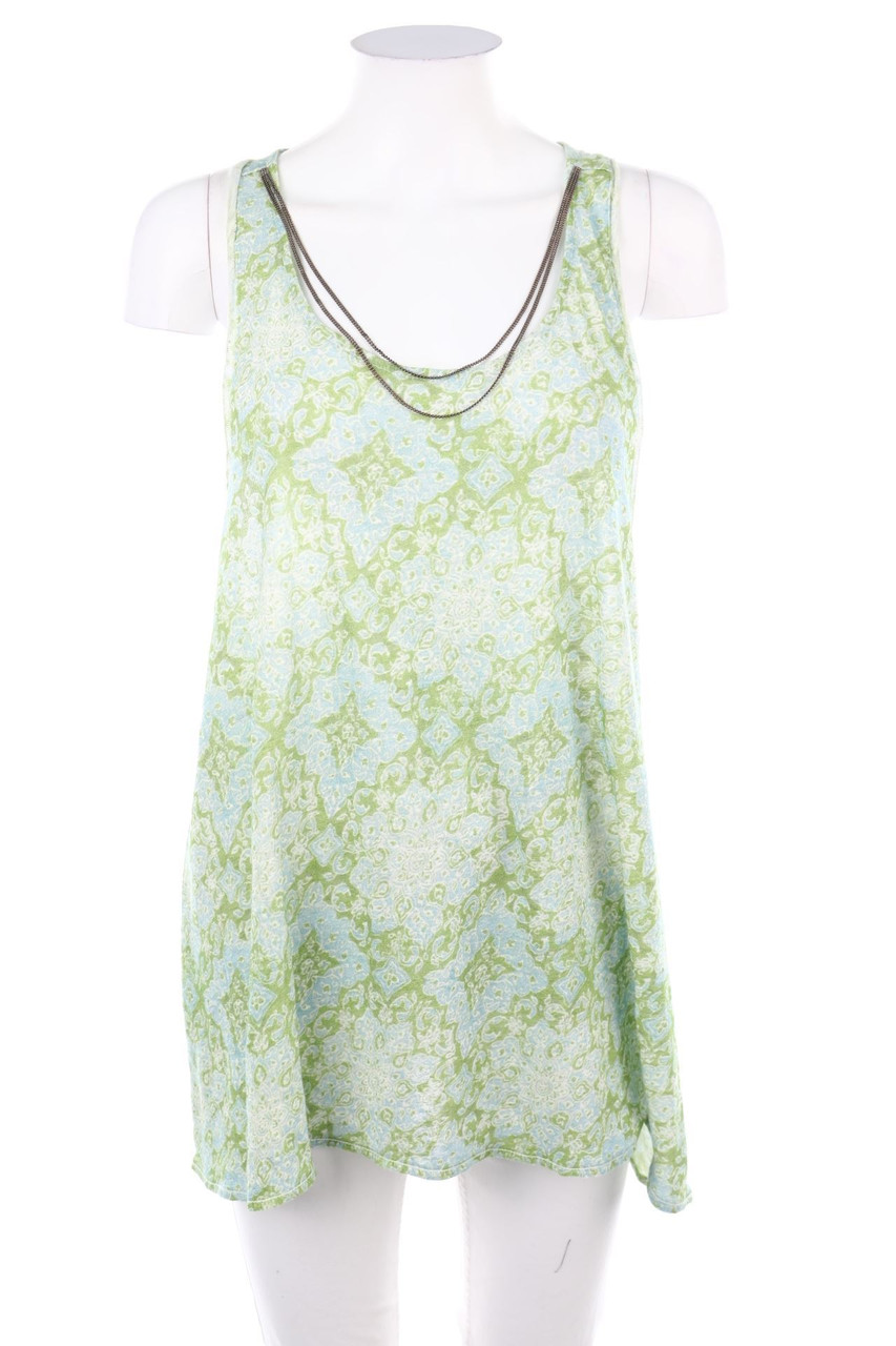 NILE - Strick-Top mit Kette - L