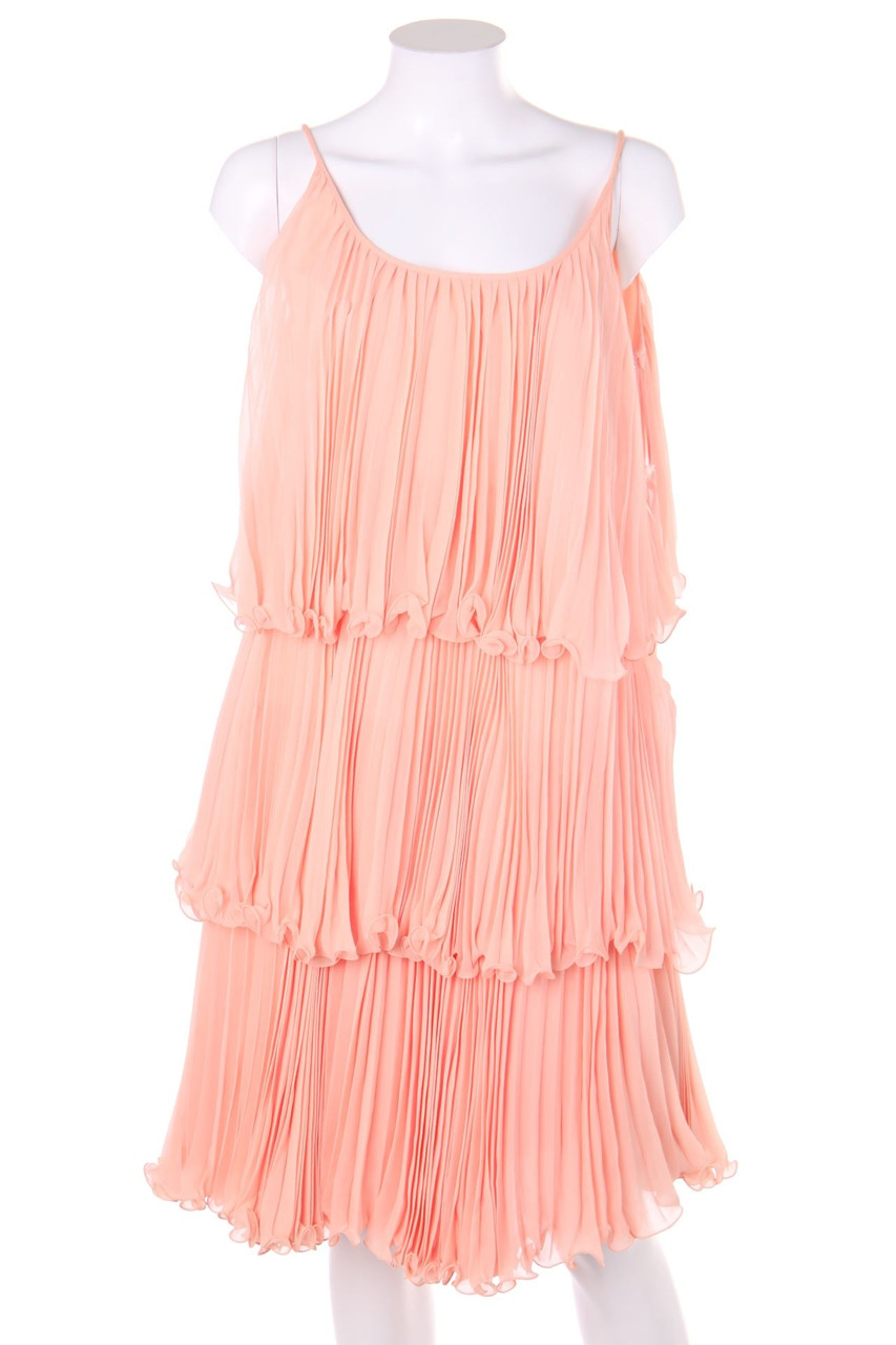 Giorgio Grati - Plissee-Seidenkleid - M