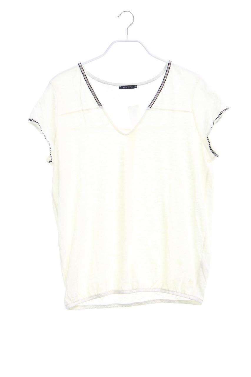 Marc O´Polo - Kurzarm-Shirt aus Baumwolle mit Stickereien - L