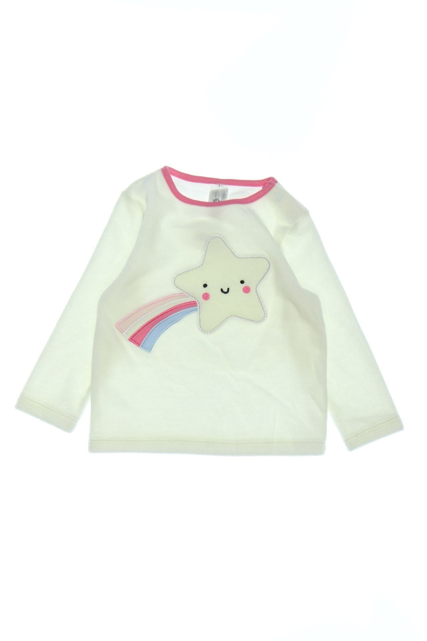 BABY CLUB C&A - Fleece-Pullover mit Stickereien - 80