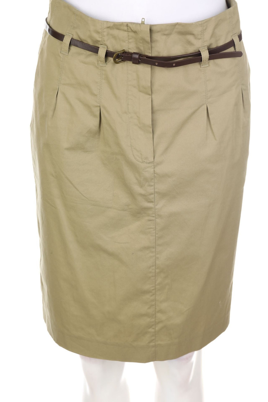 KOOKAI - Baumwoll-Rock im Safari-Stil mit Gürtel - D 38