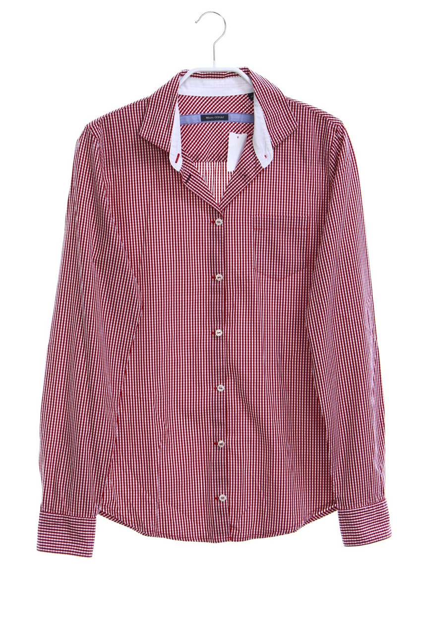 Marc O´Polo - Hemd-Bluse aus Baumwolle mit Karo-Muster - D 36