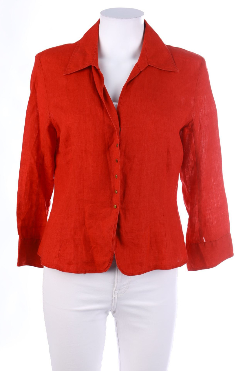 GERARD DAREL - Leinenbluse mit 3/4-Ärmel - D 42