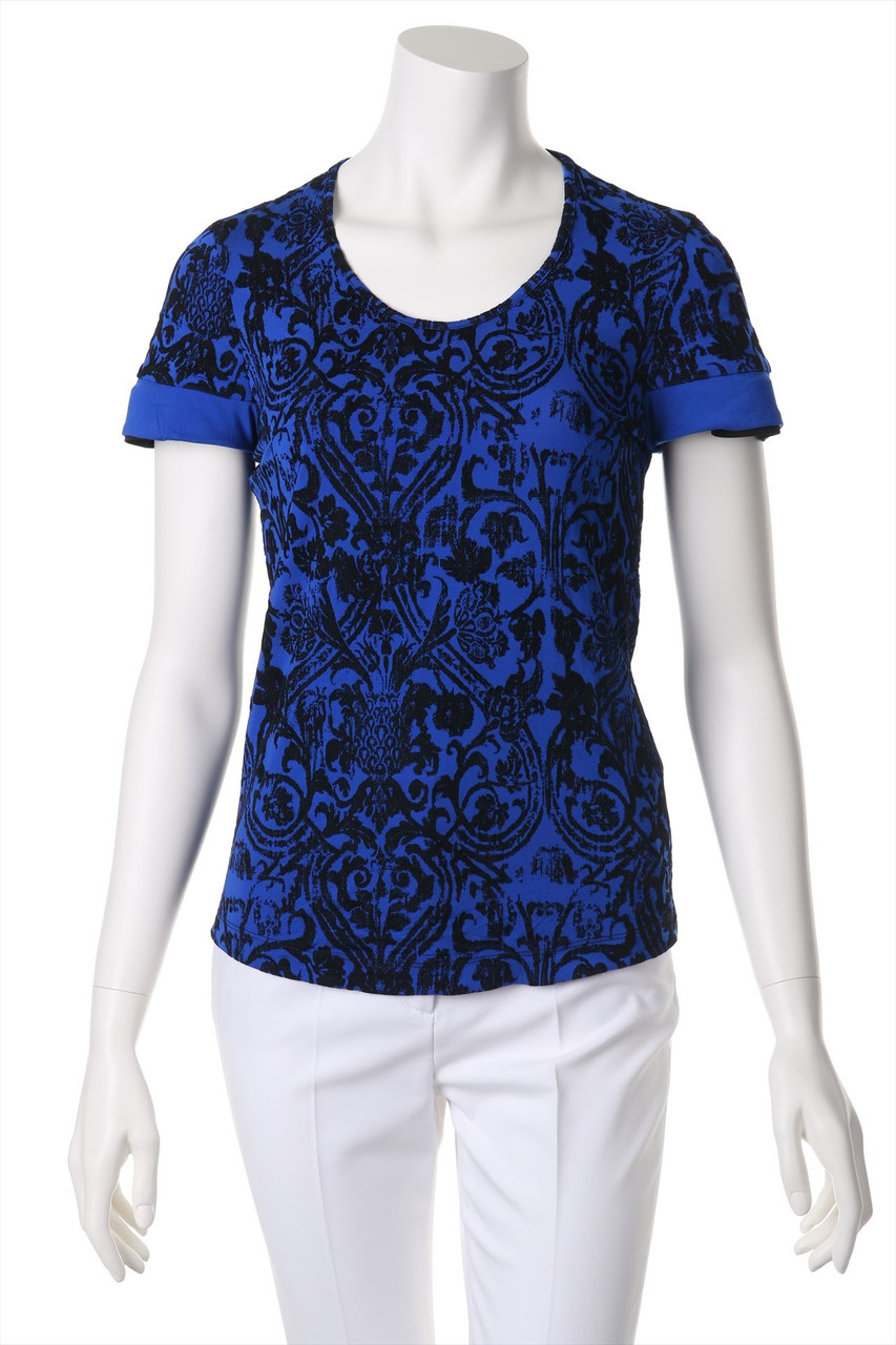 Just cavalli - Kurzarm-Shirt mit Print - D 36