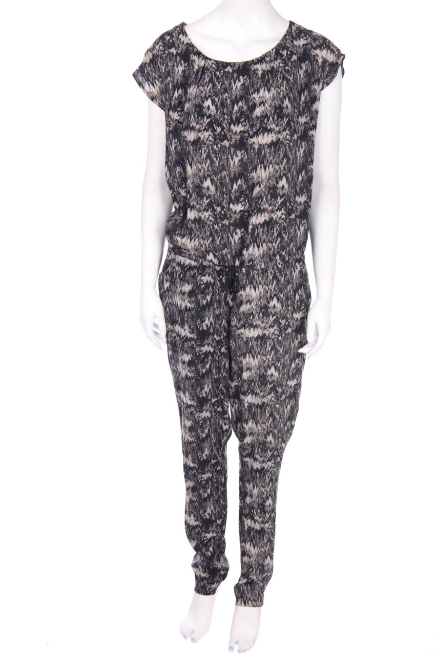 modström - Print-Jumpsuit mit Tunnelzug - M