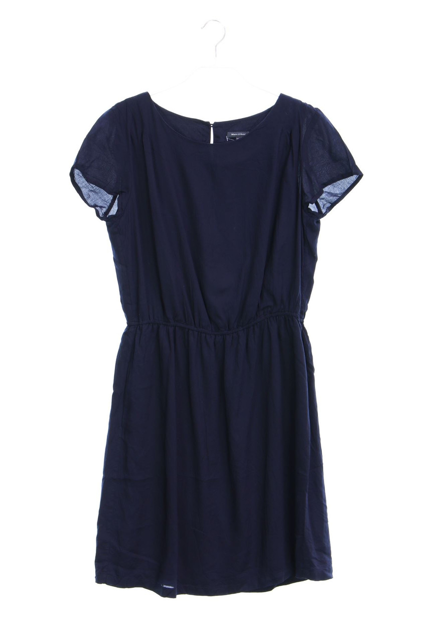 Marc O´Polo - Kurzarm-Kleid mit Falten - D 40