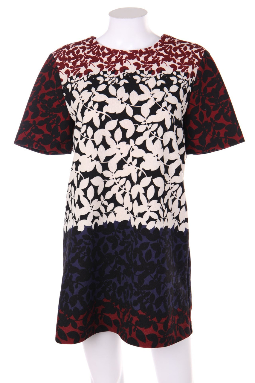 ZARA WOMAN - Kleid mit Blumen-Print - L