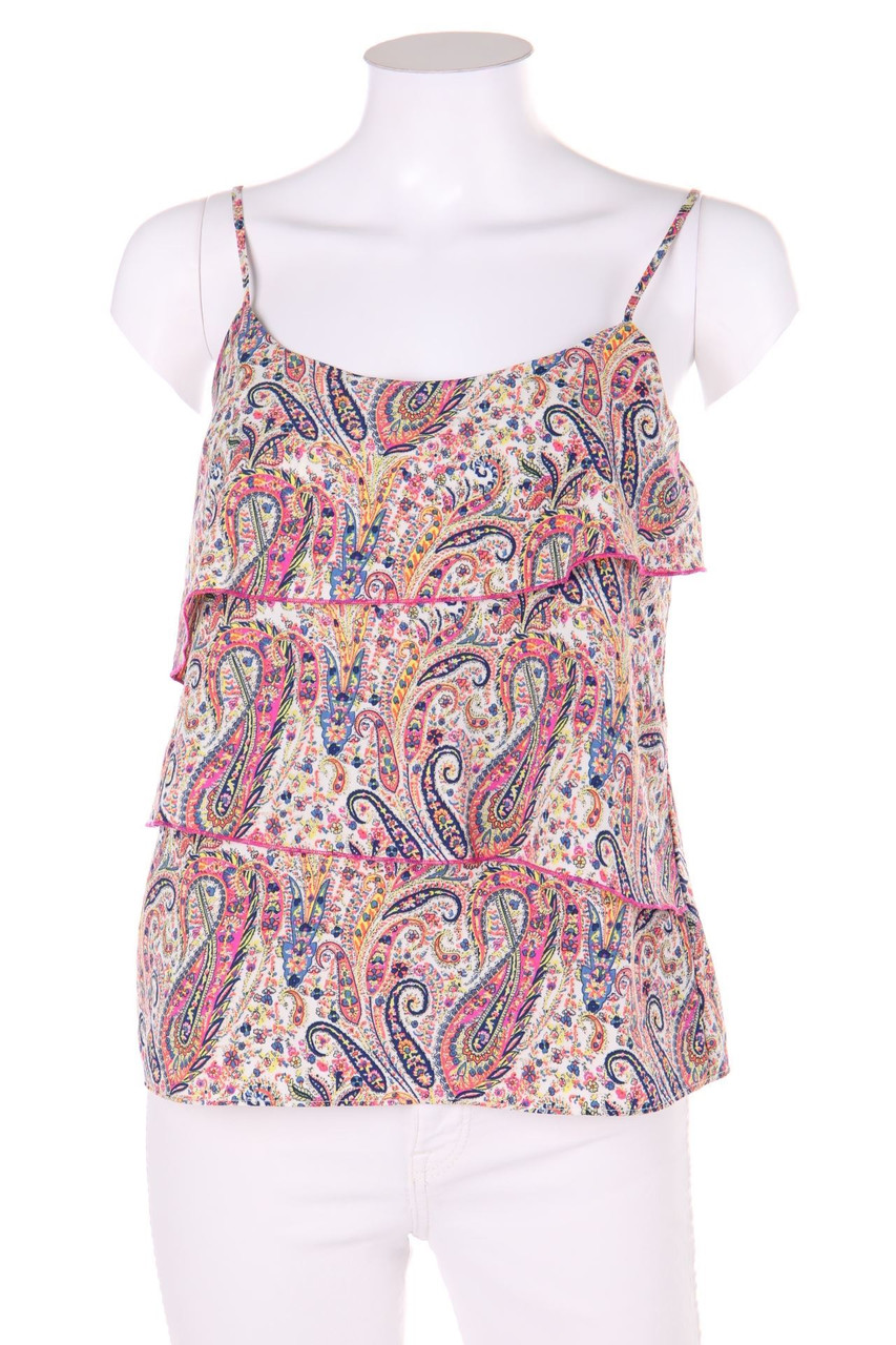 OASIS - Top im Layer Look mit Paisley-Print - D 36