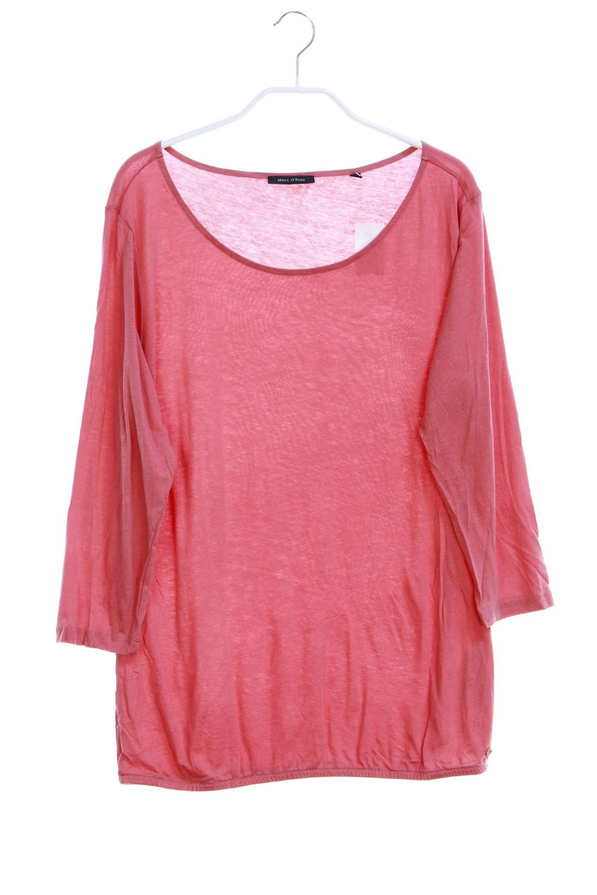 Marc O´Polo - 3/4-Arm-Shirt aus Baumwoll-Mix mit Logo-Plakette - XL