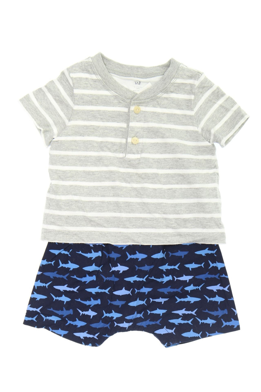 baby GAP - Overall im Layer Look mit Print - 74