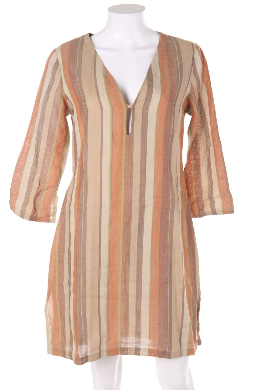 ZARA - Kleid mit Streifen - L