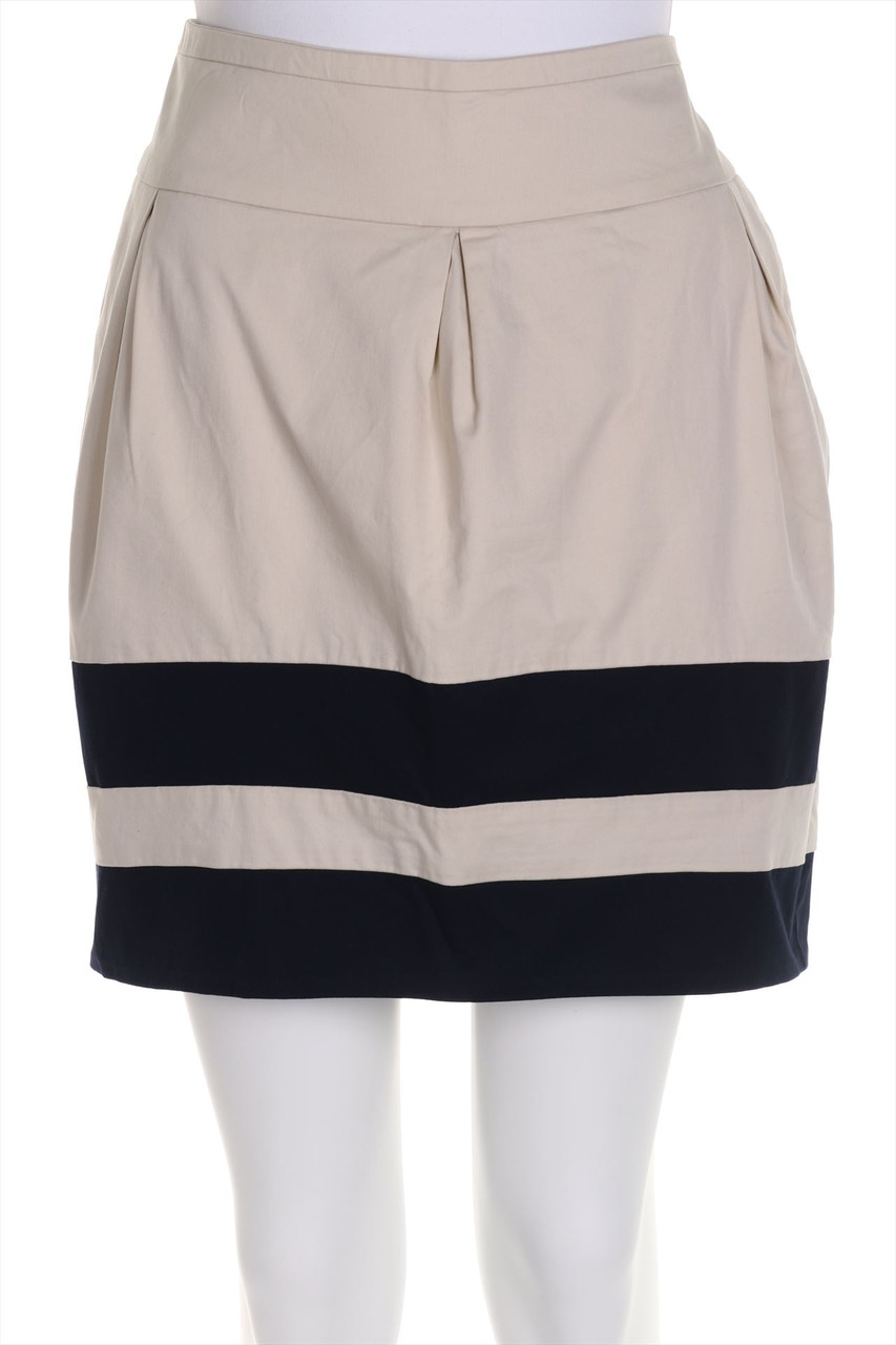 GANT - Rock aus Baumwoll-Mix mit Streifen - D 36