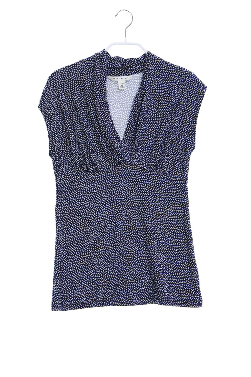BANANA REPUBLIC - Stretch-Top mit Print - XS