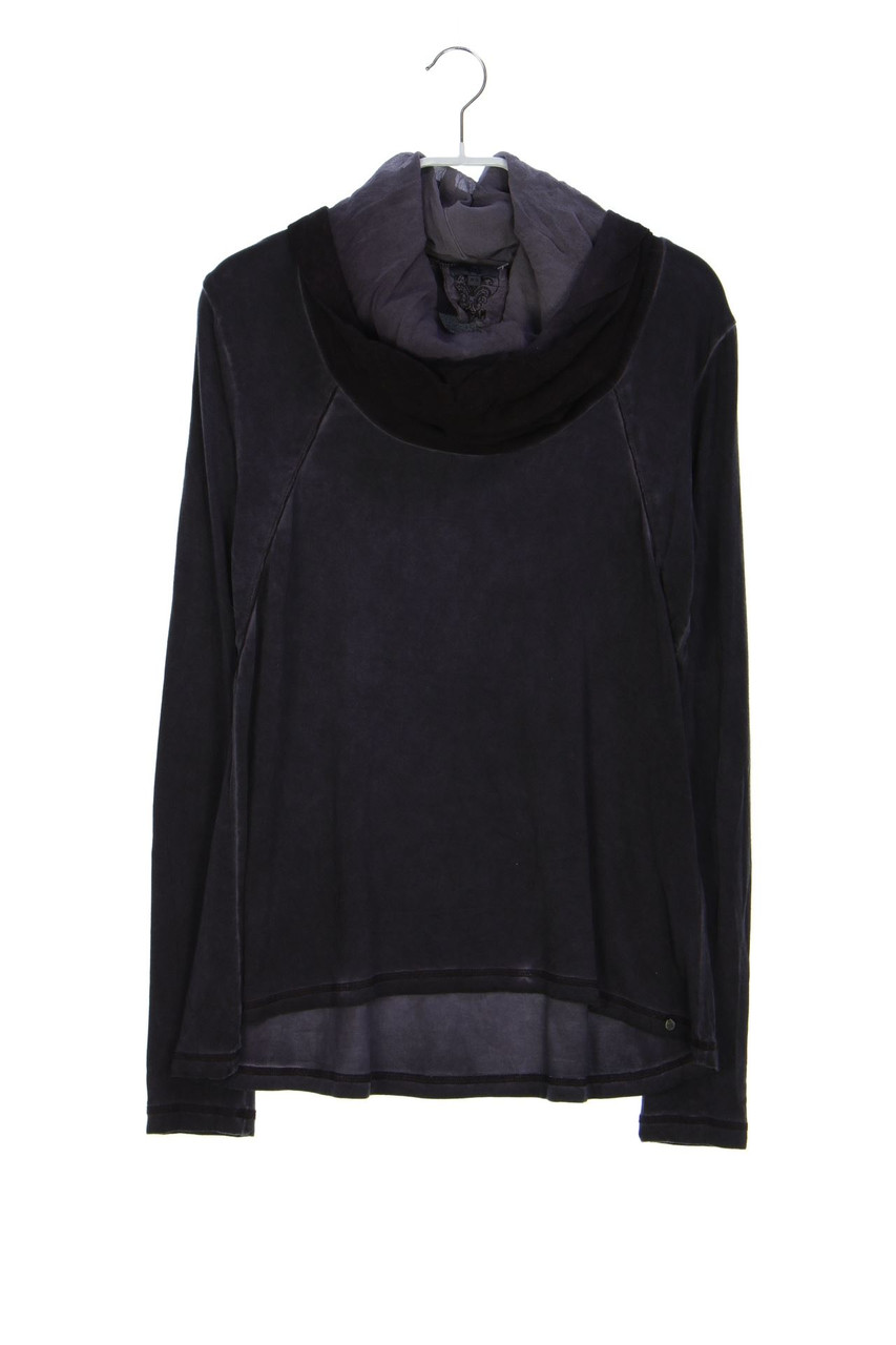 NILE - Garment Dyed-Longsleeve-Shirt mit Rollkragen aus Seide - XS