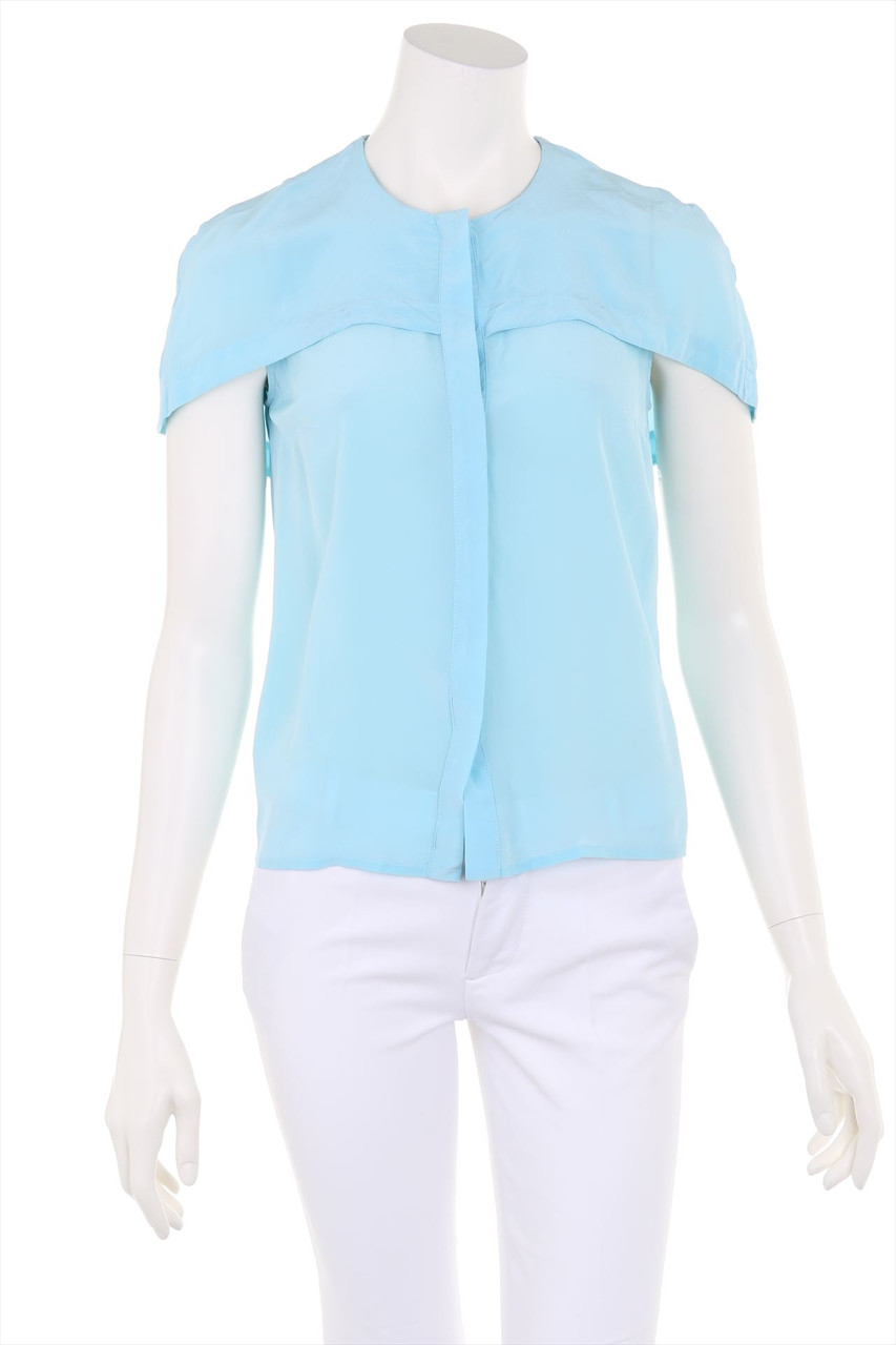 sandro PARIS - ärmellose Hemd-Bluse aus Crêpe - D 34