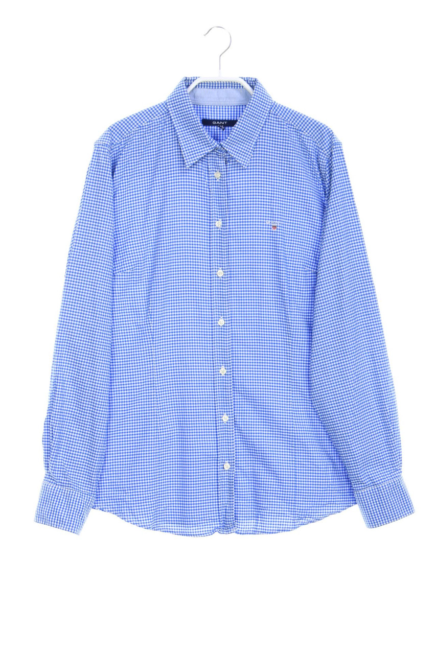 GANT - kariertes Hemd mit Logo-Stickerei - 44